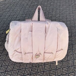 Happ Brand Levy Diaper Bag Backpack in dusty rose